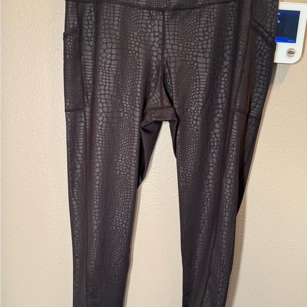 Ideology Black Activewear Leggings